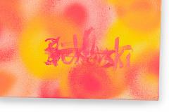  Barbara Kiskovski Barbara Kiskovski American Contemporary Abstract Spray Painted Acrylic on Canvas - 4653981