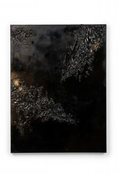  Barbara Kiskovski Barbara Kiskovski Diptych of Contemporary American Abstract Mixed Media Black an - 4651088