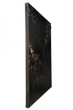  Barbara Kiskovski Barbara Kiskovski Diptych of Contemporary American Abstract Mixed Media Black an - 4651089