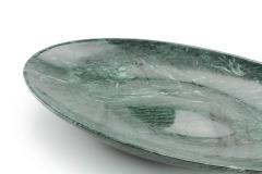  Barberini Gunnell Bowl Centerpiece Vessel Imperial Green Marble Handmade Italy Collectible Design - 3914507