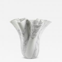  Barberini Gunnell Sculptural vase PV05 in Arabescato Marble by Barberini Gunnell - 3884571