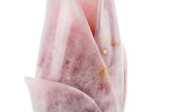  Barberini Gunnell Vase sculpture hand carved from a solid block of Rose Quartz made in Italy - 1637264