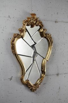  Barberini Gunnell Wall mirror gold leaf classic frame Rococo style made in Italy - 1449017