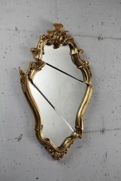  Barberini Gunnell Wall mirror gold leaf classic frame Rococo style made in Italy - 1449040