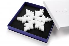  Barberini Gunnell White Marble Coasters Christmas Tree Decoration Set of 4 Tableware Italy - 3912470