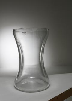  Barbini Large Crystal Vase by Barbini - 4725381