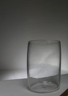  Barbini Large Crystal Vase by Barbini - 4725382