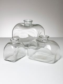  Barbini Set of Three Murano Glass Vases Attributed to Barbini - 4724520
