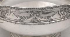  Barbour Silver Company Barbour Sterling Silver Wine Chiller Centerpiece Punch Bowl with Shell Motifs - 3389068