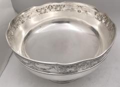  Barbour Silver Company Barbour Sterling Silver Wine Chiller Centerpiece Punch Bowl with Shell Motifs - 3389069