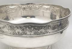  Barbour Silver Company Barbour Sterling Silver Wine Chiller Centerpiece Punch Bowl with Shell Motifs - 3389071