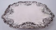  Barbour Silver Company Fancy Antique American Victorian Classical Sterling Silver Cake Plate - 4533367