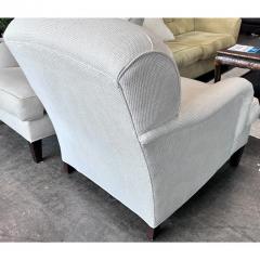  Barclay Butera Pair of Barclays Butera Fully Upholstered Roll Arm Club Chairs - 3155052