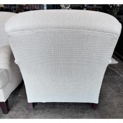  Barclay Butera Pair of Barclays Butera Fully Upholstered Roll Arm Club Chairs - 3155053