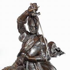  Baron Carlo Marochetti Italian bronze sculpture of Emanuele Filiberto Duke of Savoia by Marochetti - 1707303