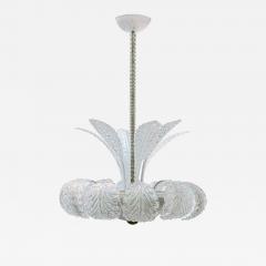  Barovier Toso 1940s Clear Pulegoso Barovier And Toso Chandelier - 3590790