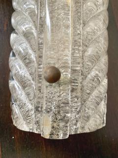  Barovier Toso 1940s Large Murano Glass Wall Light - 1026337