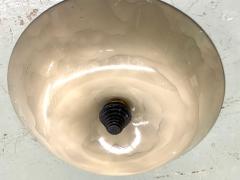  Barovier Toso 2 Large Italian Mid Century Modern Venetian Glass Flush Mounts Pendants - 4488417