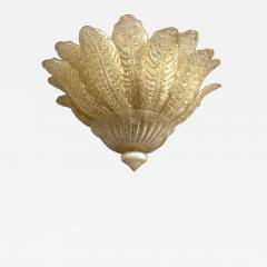  Barovier Toso 21st Century Murano Flush Mount Ceiling Light by BAROVIER TOSO Italy 2002 - 4811428