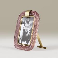  Barovier Toso Amethyst twisted Murano Firenze photoframe in the style of Barovier e Toso - 4523268
