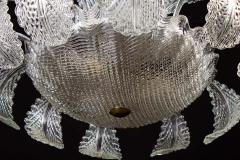 Barovier Toso Art Deco Ninfea Murano Glass Chandelier by Barovier Italy 1940 - 1821867