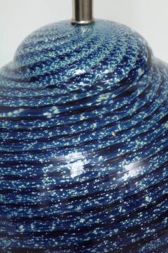  Barovier Toso Barovier Midnight Blue Murano Glass Table Lamps - 2026902