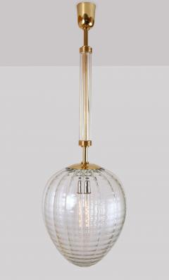  Barovier Toso Barovier Toso Blown Glass Lantern Italy ca 1950 - 4479677
