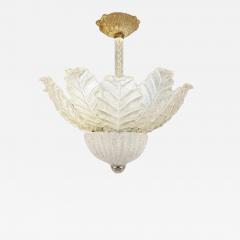  Barovier Toso Barovier Toso Murano Glass Figurative Chandelier with Avventurina 1970s - 4217237