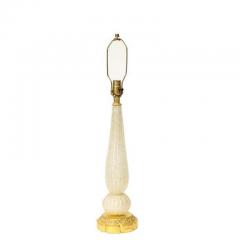  Barovier Toso Barovier Toso Murano Sommerso Glass Table Lamp with Avventurina 1960s - 3231112