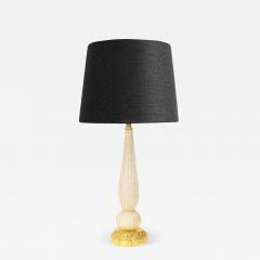  Barovier Toso Barovier Toso Murano Sommerso Glass Table Lamp with Avventurina 1960s - 3232134