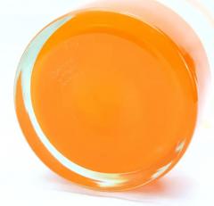  Barovier Toso Barovier Toso Orange Murano Glass Vase - 3545282