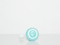  Barovier Toso Barovier Toso opal turquoise glass bottle flacone with stopper 1950 - 2748746