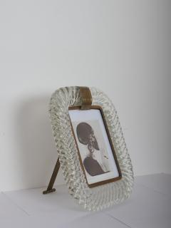  Barovier Toso Barovier and Toso murano glass picture frame Italy c1949 - 4444443