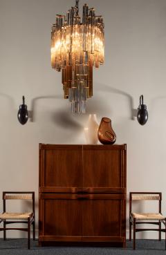  Barovier Toso Big vase in glass and gold leaf by Barovier Toso Italy 1980s - 4018018