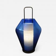  Barovier Toso Blue Lanterna Lamp by Barovier Toso - 663190