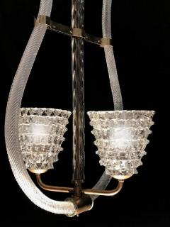  Barovier Toso Charming Chandelier by Barovier Toso Murano 1940s - 665887