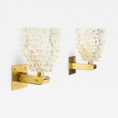  Barovier Toso Chic Pair of Rostrate Glass Sconces 2022 - 2571955