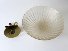  Barovier Toso Elegant Murano Glass Flush Mount or Sconce by Barovier Toso Italy 1960s - 4240109