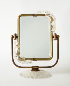  Barovier Toso Frame and mirror 2 in 1 from Murano circa 1940 - 1196602