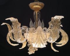  Barovier Toso Gold Royal Chandelier by Barovier Toso 1980s - 666937