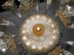  Barovier Toso Gold Royal Chandelier by Barovier Toso 1980s - 666944