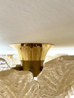  Barovier Toso Golden Murano Glass Flush Mount Ceiling Light by BAROVIER TOSO Italy 2002 - 3801367