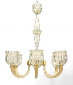  Barovier Toso Italian 1940s Murano Chandelier - 737928