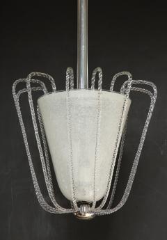  Barovier Toso Italian Art Deco Blown Glass Chandelier by Barovier et Toso - 1248919