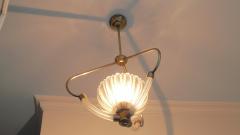  Barovier Toso Italian Mid century Barovier Toso chandelier Murano 1960s - 986725