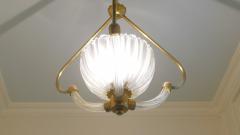  Barovier Toso Italian Mid century Barovier Toso chandelier Murano 1960s - 986731