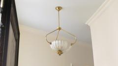  Barovier Toso Italian Mid century Barovier Toso chandelier Murano 1960s - 986732