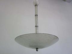  Barovier Toso Italian Midcentury Murano Venetian Opaque Glass Chandelier or Pendant Barovier - 1759421