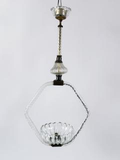  Barovier Toso Lovely Mid Century Chandelier or Pendant Lamp by Barovier Toso Italy 1950s - 4733190