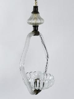  Barovier Toso Lovely Mid Century Chandelier or Pendant Lamp by Barovier Toso Italy 1950s - 4733196